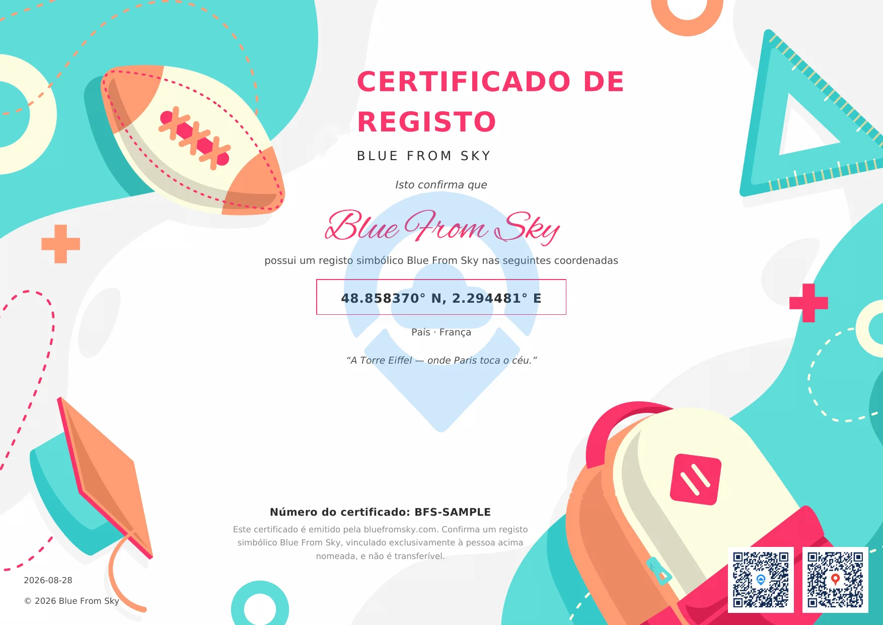 Para o Menino