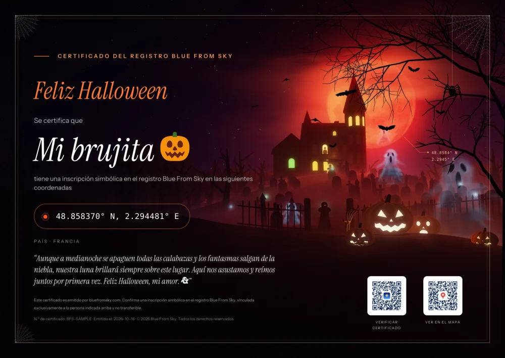 Luna de sangre de Halloween