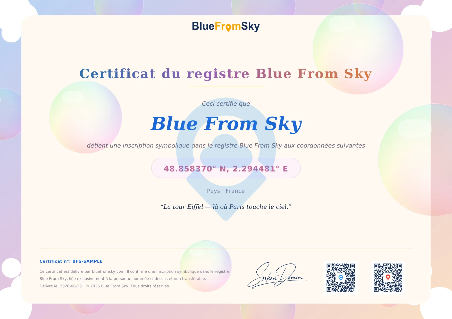 Ciel à l'Aquarelle