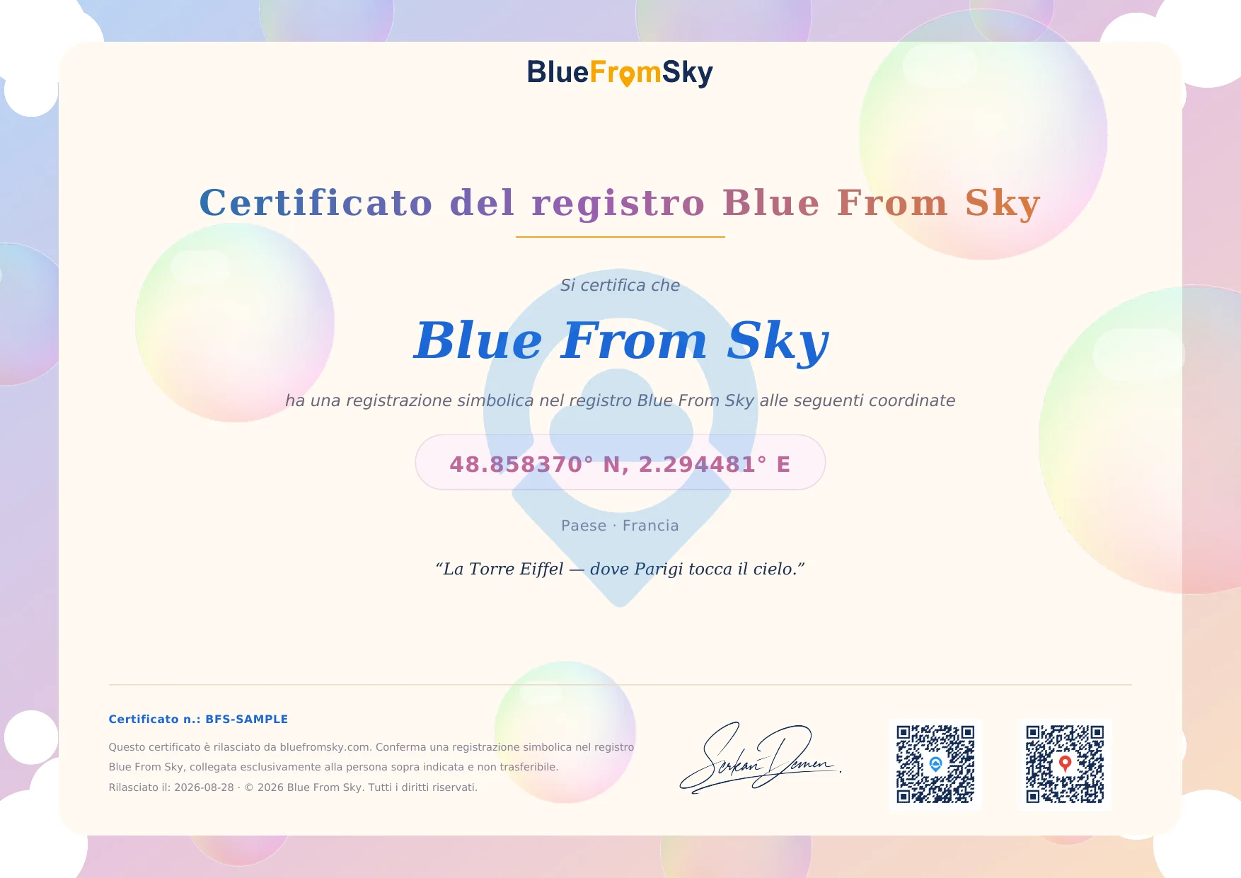 Cielo ad Acquerello